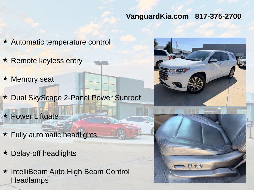 used 2018 Chevrolet Traverse car, priced at $21,750