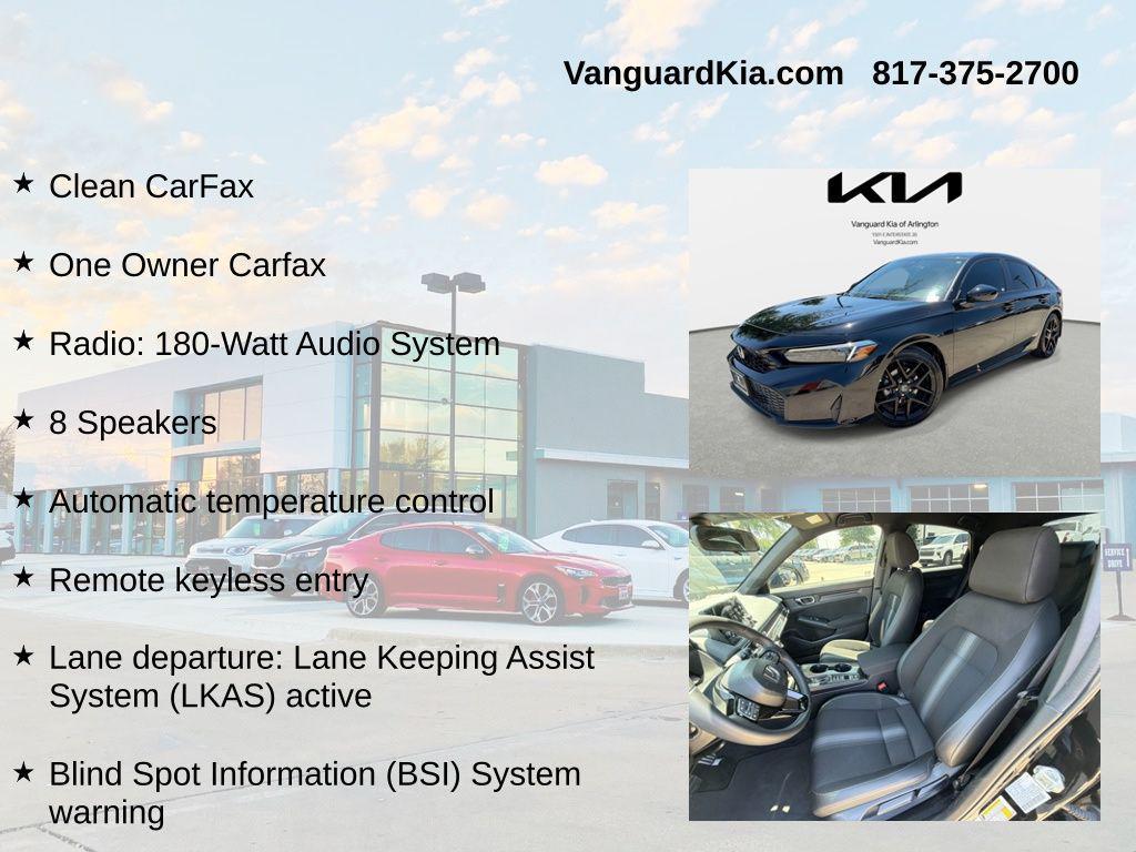 used 2025 Honda Civic car, priced at $25,450