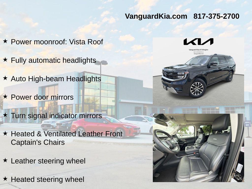 used 2025 Ford Expedition Max car, priced at $65,995