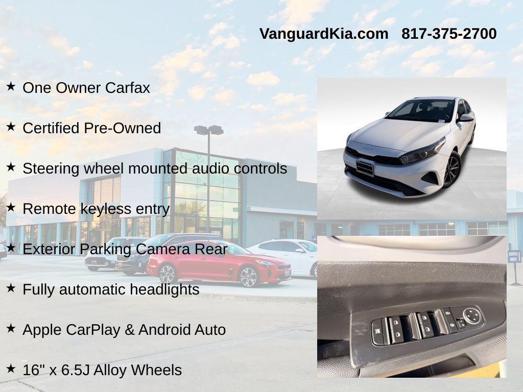 used 2023 Kia Forte car, priced at $16,495
