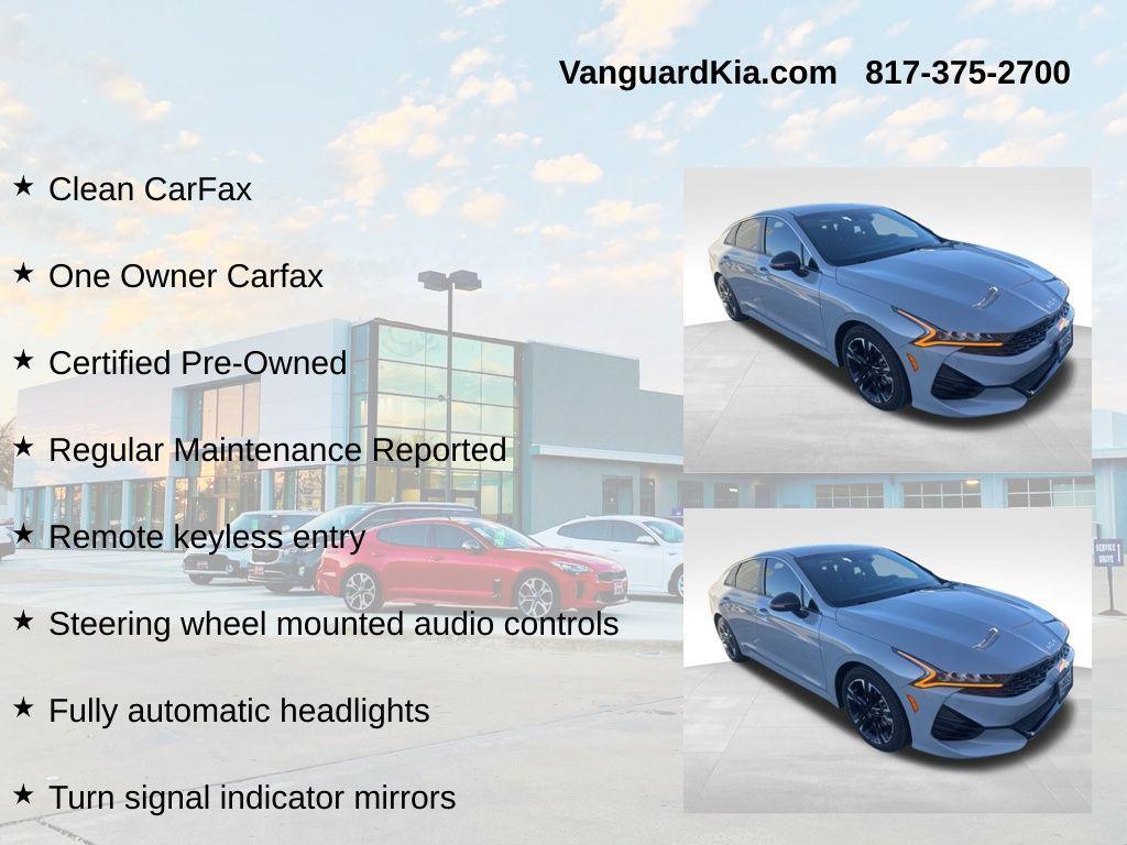 used 2022 Kia K5 car, priced at $23,427