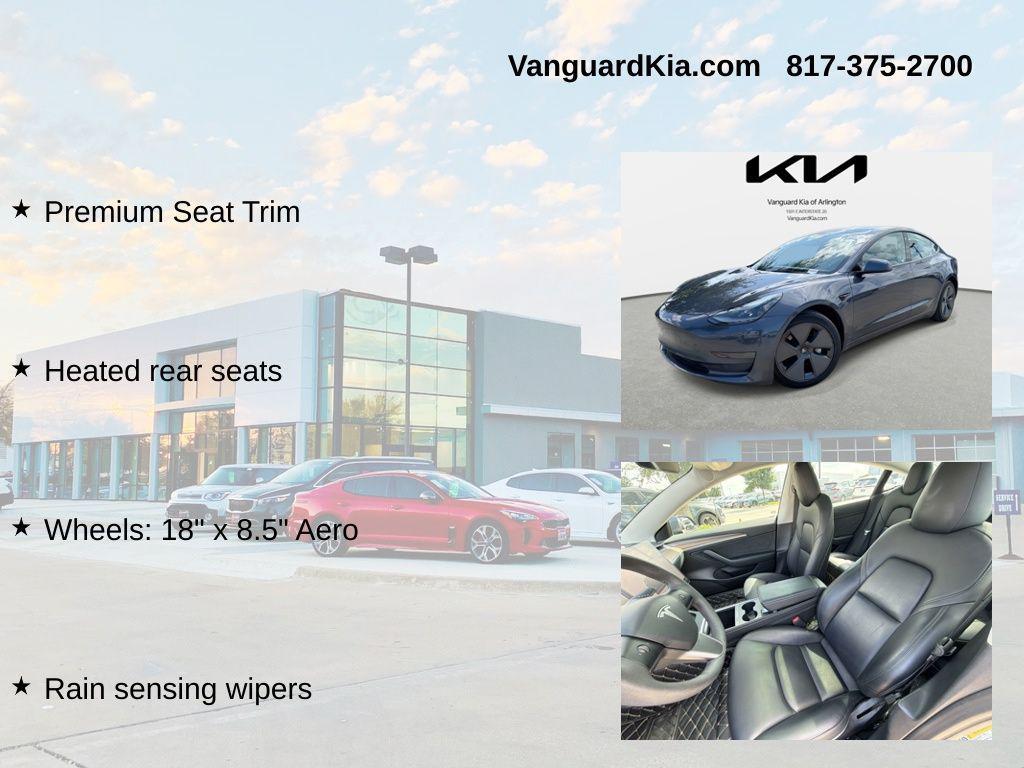 used 2023 Tesla Model 3 car, priced at $25,450
