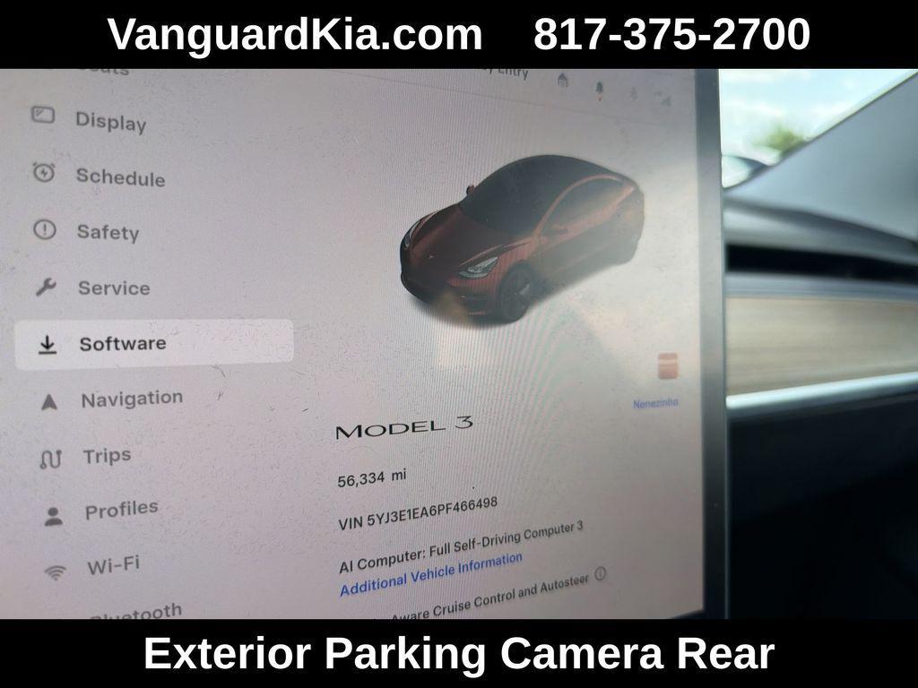 used 2023 Tesla Model 3 car, priced at $25,450