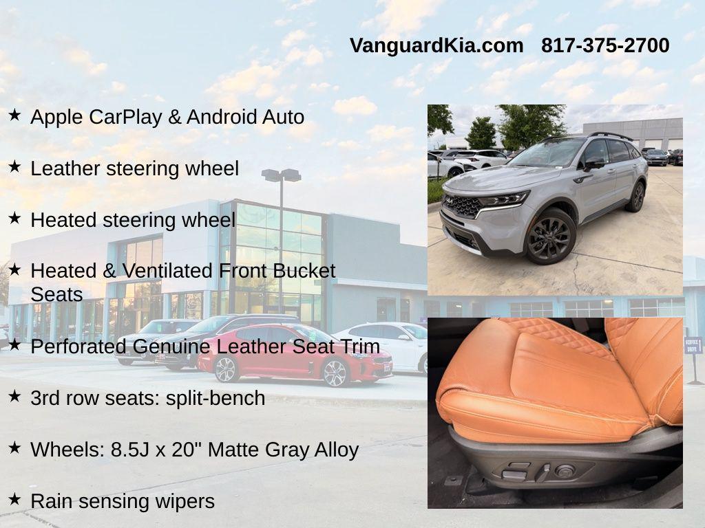 used 2023 Kia Sorento car, priced at $34,995