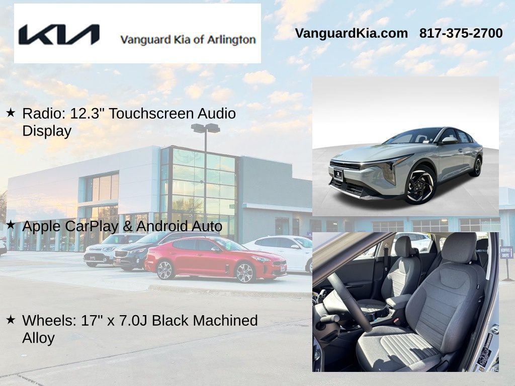 new 2025 Kia K4 car, priced at $21,825
