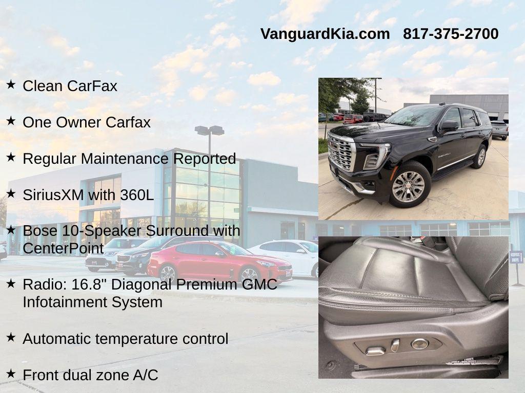used 2025 GMC Yukon car, priced at $62,995