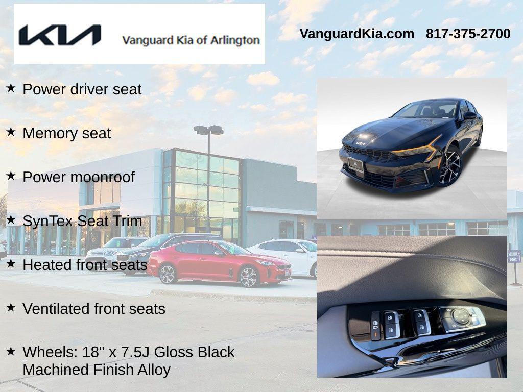 new 2026 Kia K5 car, priced at $33,533