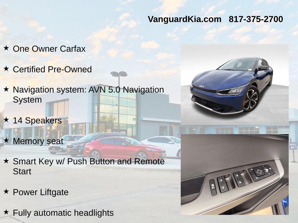 used 2023 Kia EV6 car, priced at $22,850