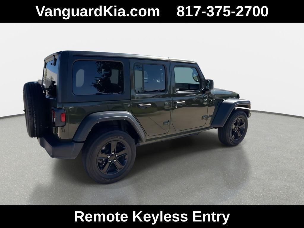 used 2021 Jeep Wrangler Unlimited car, priced at $24,450