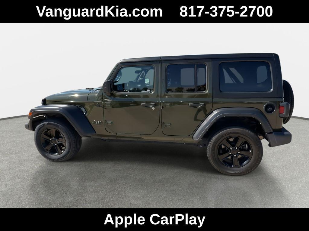 used 2021 Jeep Wrangler Unlimited car, priced at $24,450