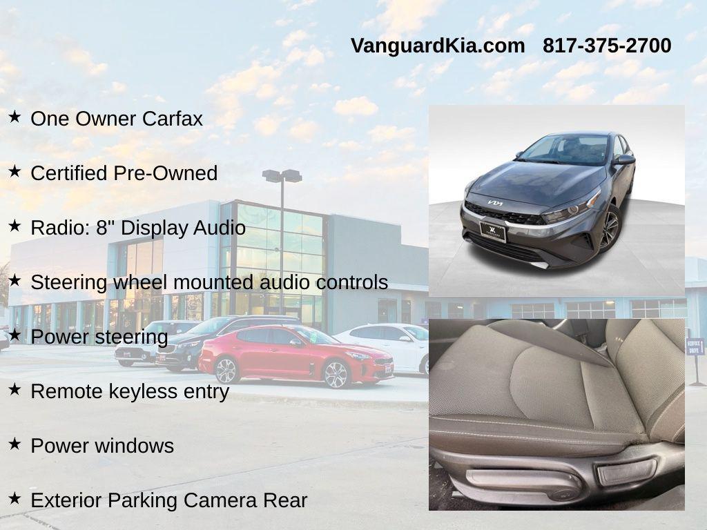 used 2023 Kia Forte car, priced at $16,617