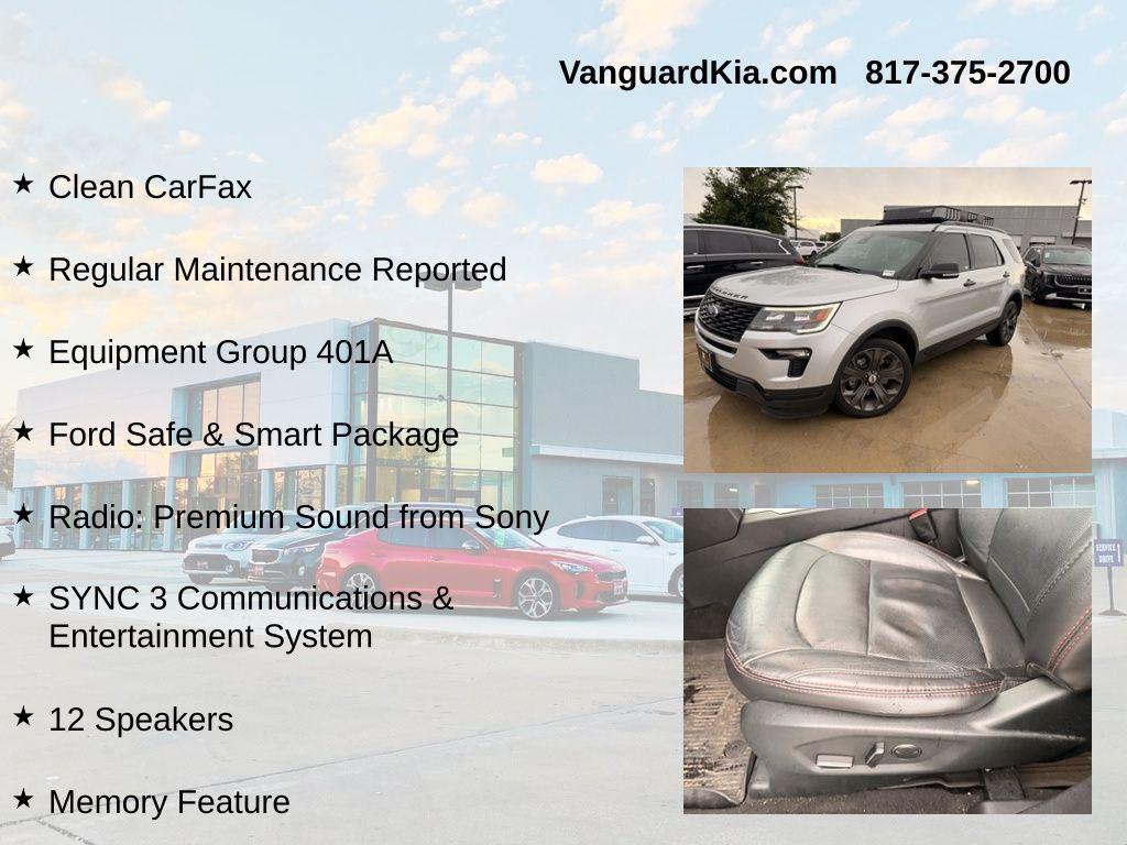 used 2018 Ford Explorer car, priced at $16,995