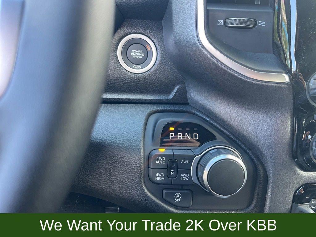 new 2025 Ram 1500 car, priced at $46,200