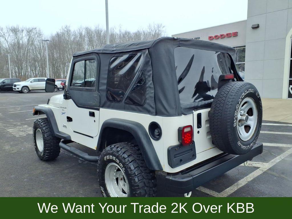 used 1997 Jeep Wrangler car, priced at $6,900