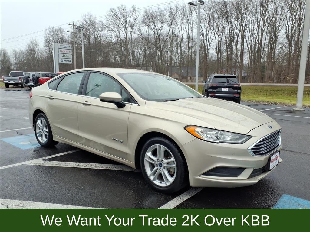 used 2018 Ford Fusion Hybrid car, priced at $18,222