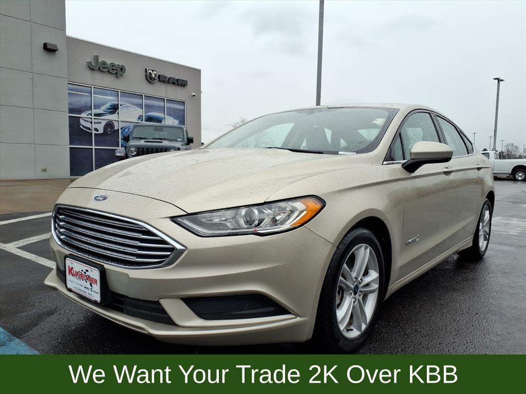 used 2018 Ford Fusion Hybrid car, priced at $18,222