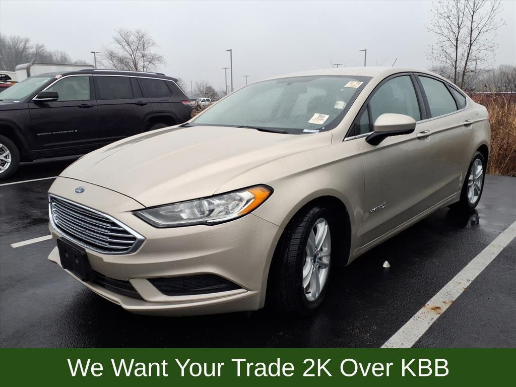 used 2018 Ford Fusion Hybrid car, priced at $17,519
