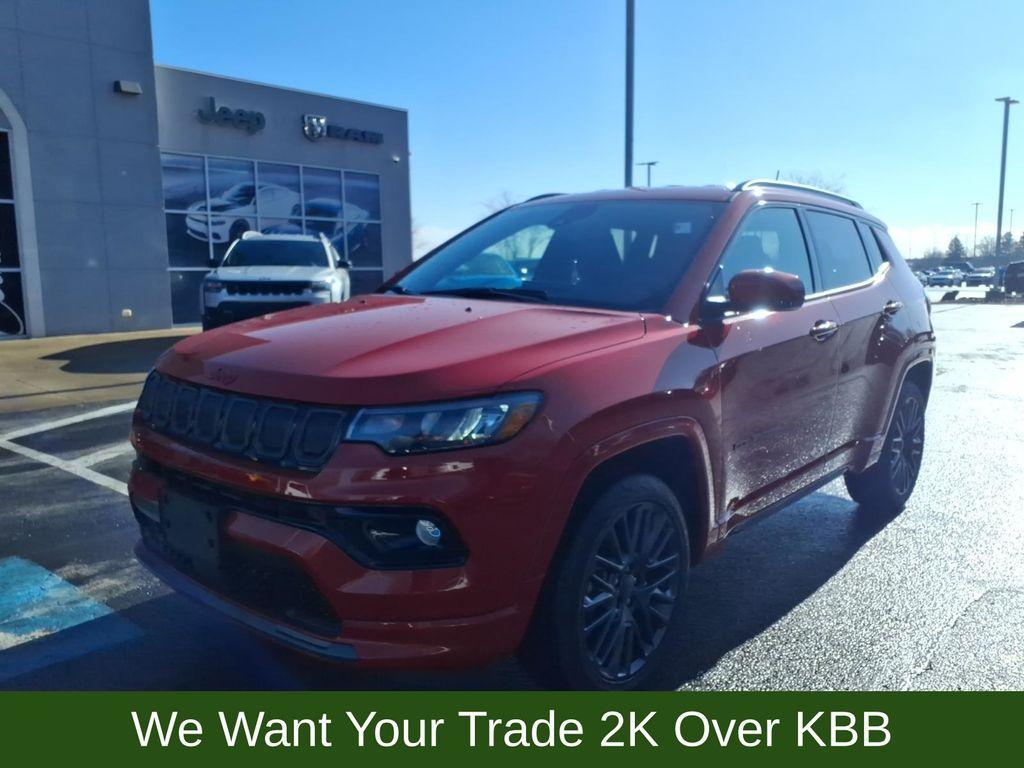 used 2022 Jeep Compass car, priced at $27,987