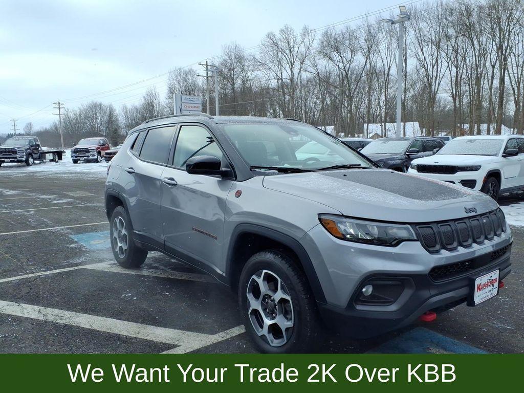 used 2022 Jeep Compass car, priced at $29,836