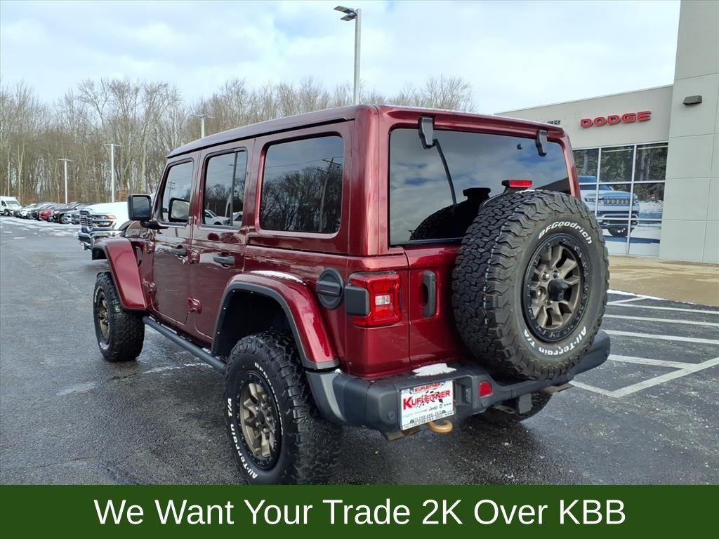 used 2021 Jeep Wrangler Unlimited car, priced at $61,960