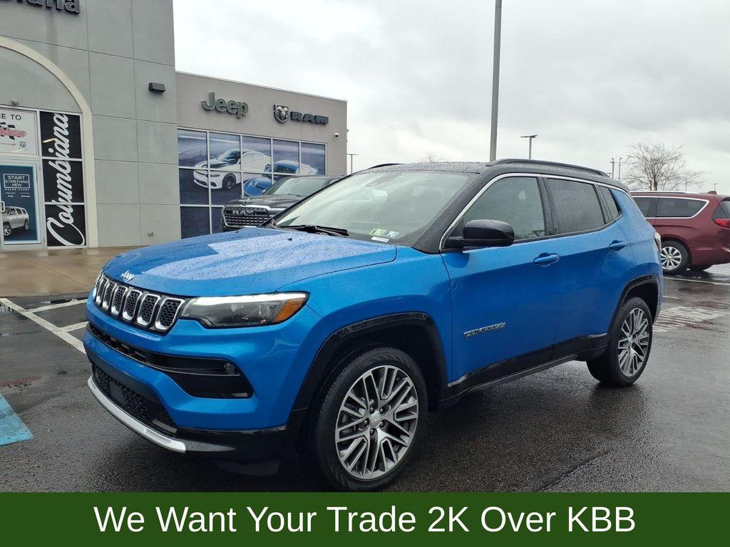 used 2023 Jeep Compass car, priced at $29,365