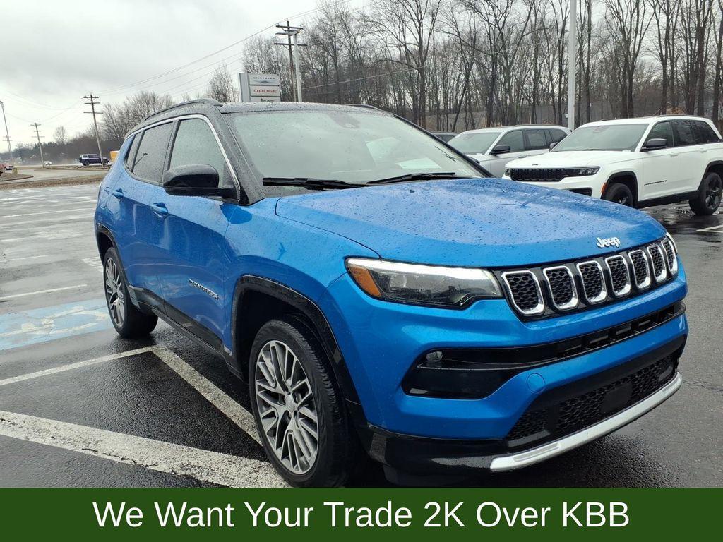used 2023 Jeep Compass car, priced at $29,365