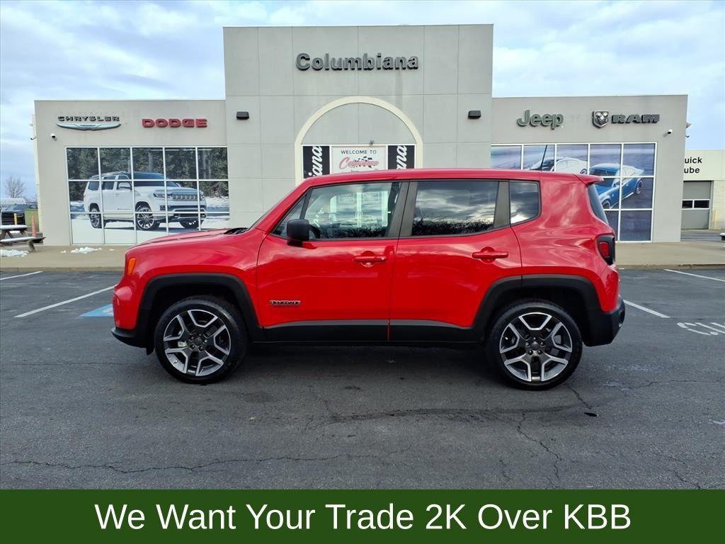used 2021 Jeep Renegade car, priced at $22,322