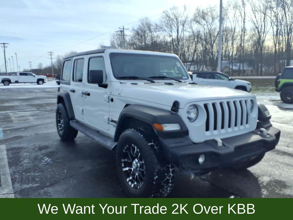 used 2021 Jeep Wrangler Unlimited car, priced at $26,665