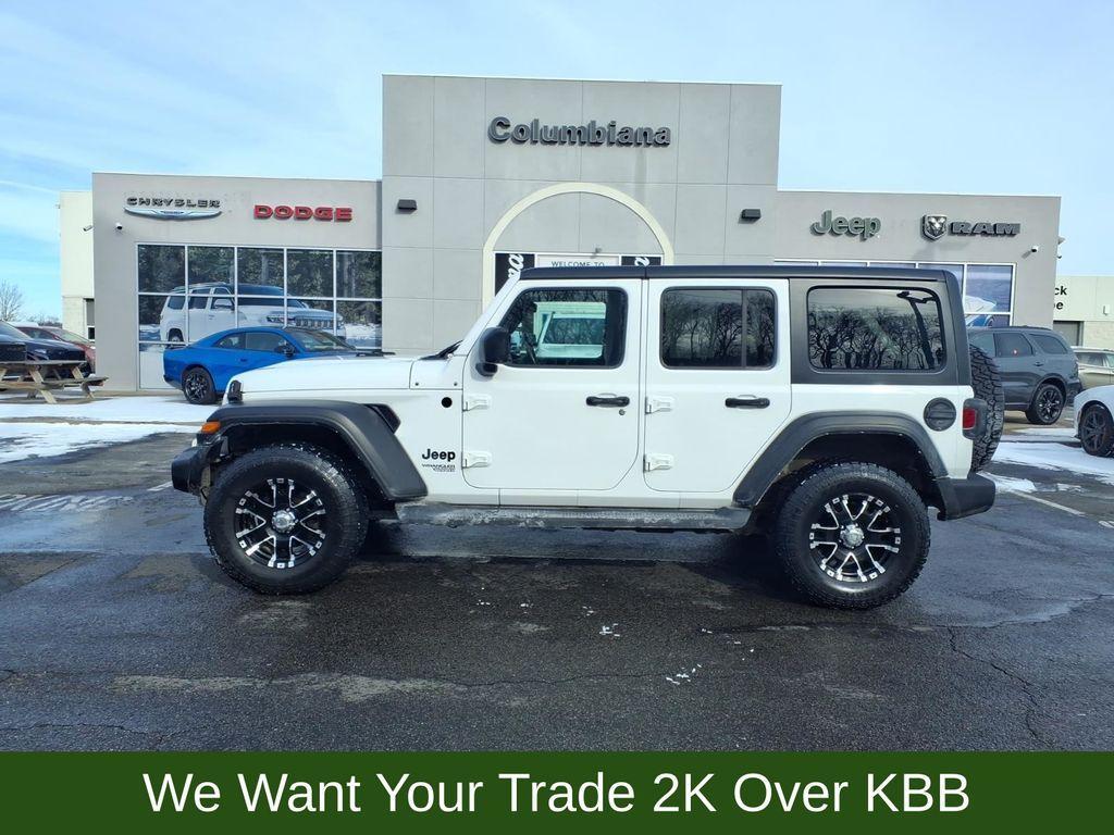 used 2021 Jeep Wrangler Unlimited car, priced at $26,665