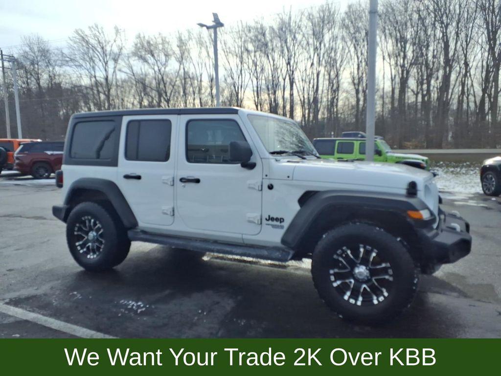 used 2021 Jeep Wrangler Unlimited car, priced at $26,665