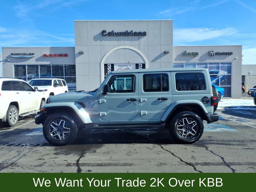 used 2024 Jeep Wrangler car, priced at $33,959