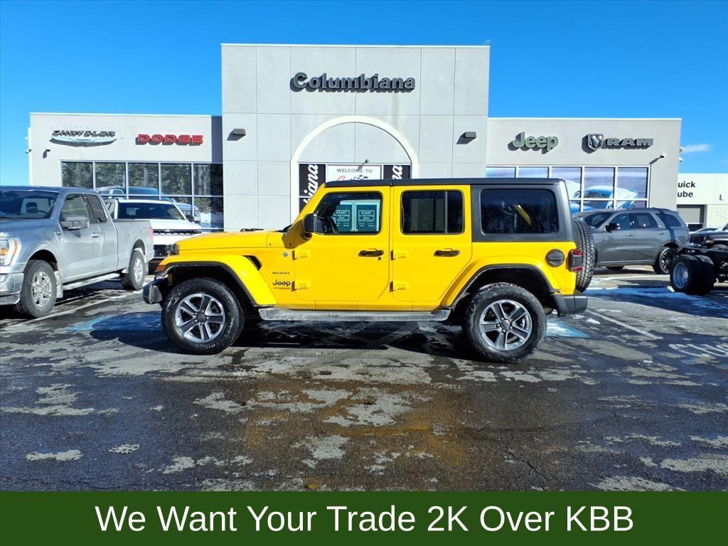 used 2019 Jeep Wrangler Unlimited car, priced at $30,605