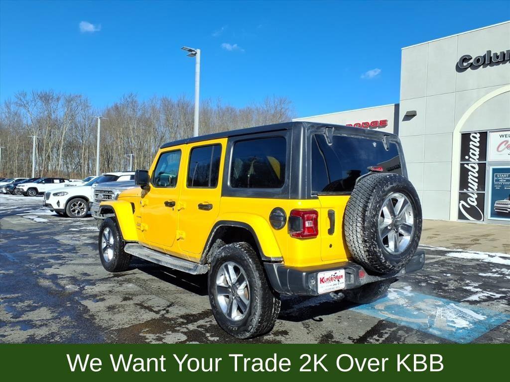 used 2019 Jeep Wrangler Unlimited car, priced at $30,605