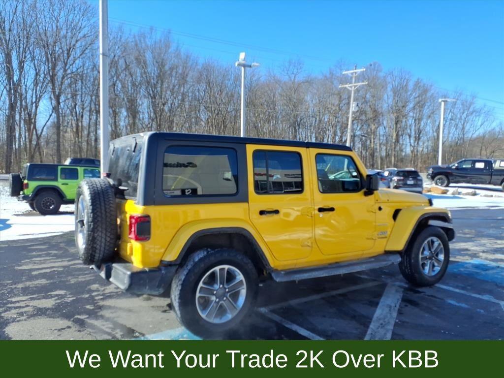 used 2019 Jeep Wrangler Unlimited car, priced at $30,605