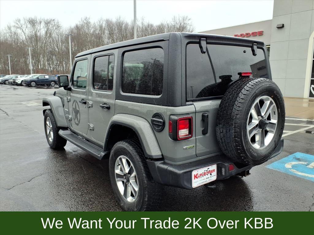 used 2021 Jeep Wrangler Unlimited car, priced at $35,314