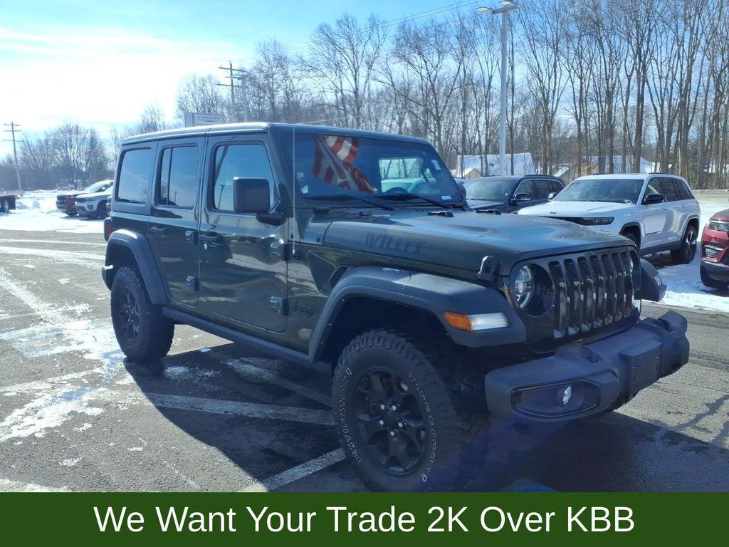 used 2022 Jeep Wrangler Unlimited car, priced at $34,218