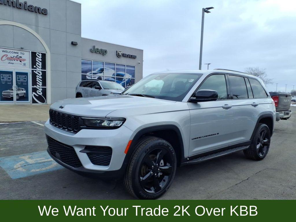 used 2024 Jeep Grand Cherokee car, priced at $40,000