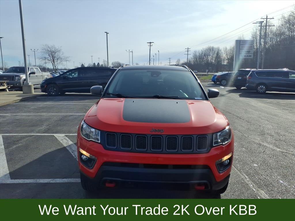 used 2021 Jeep Compass car, priced at $17,364