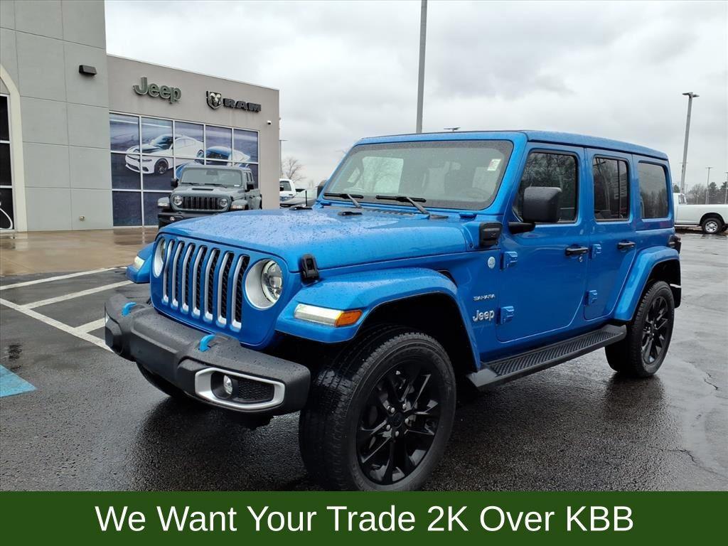 used 2023 Jeep Wrangler 4xe car, priced at $31,204