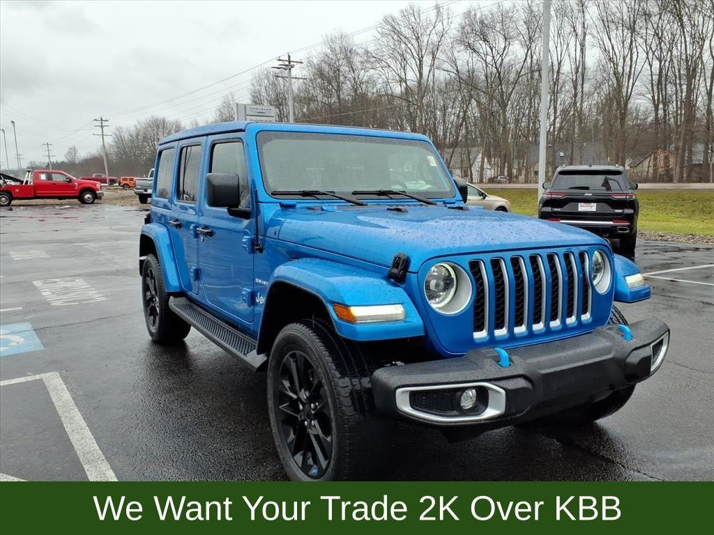 used 2023 Jeep Wrangler 4xe car, priced at $31,204