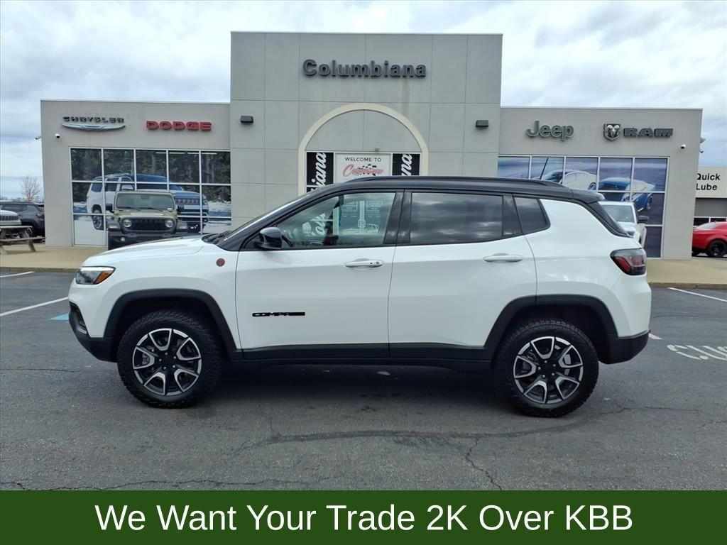 used 2024 Jeep Compass car, priced at $28,207