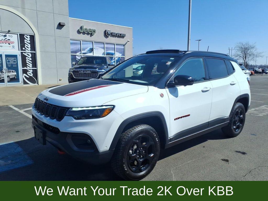 used 2023 Jeep Compass car, priced at $32,973