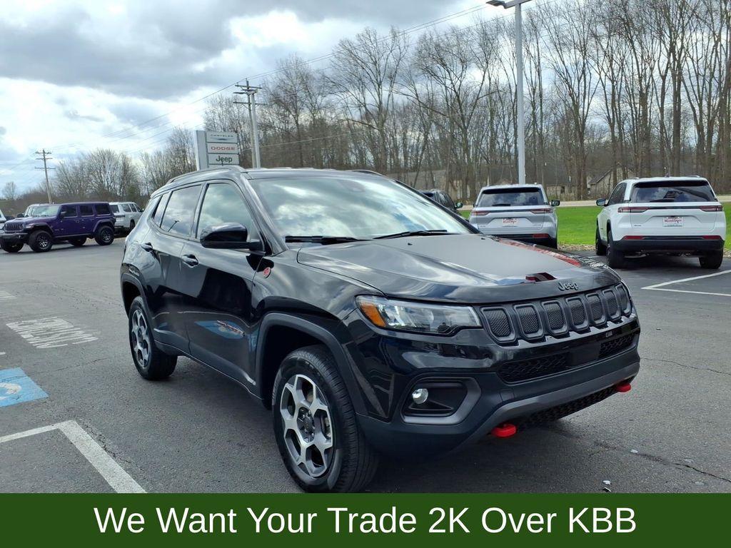 used 2022 Jeep Compass car, priced at $23,764