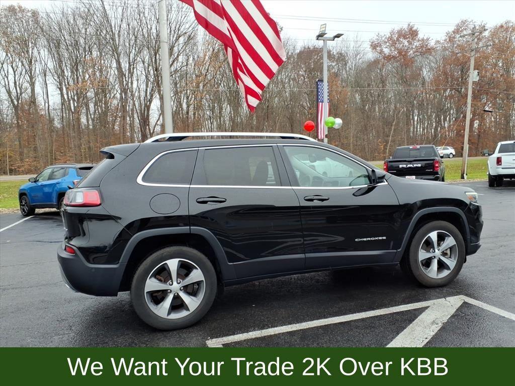 used 2021 Jeep Cherokee car, priced at $23,713