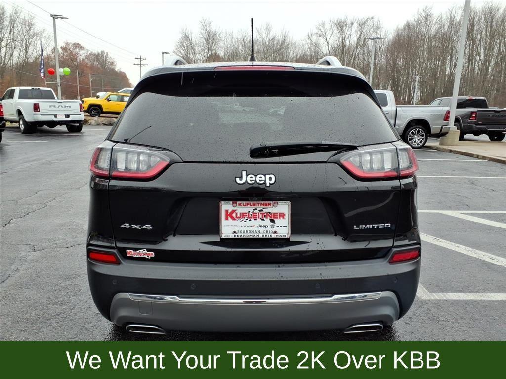 used 2021 Jeep Cherokee car, priced at $23,713