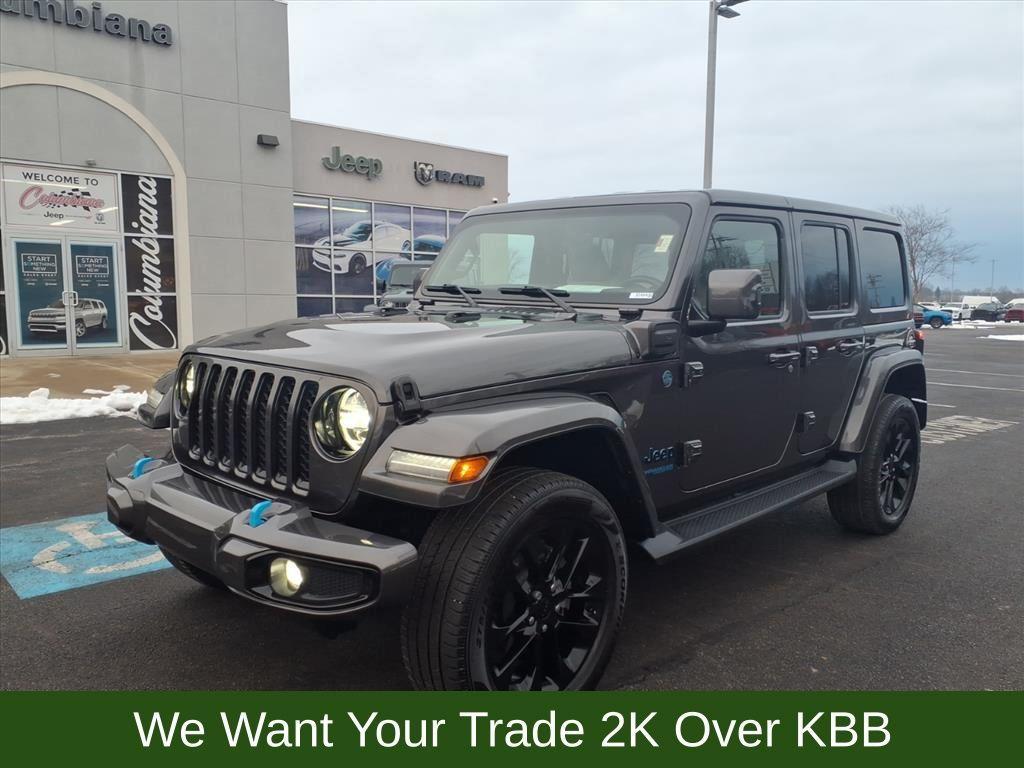 used 2021 Jeep Wrangler Unlimited 4xe car, priced at $27,976