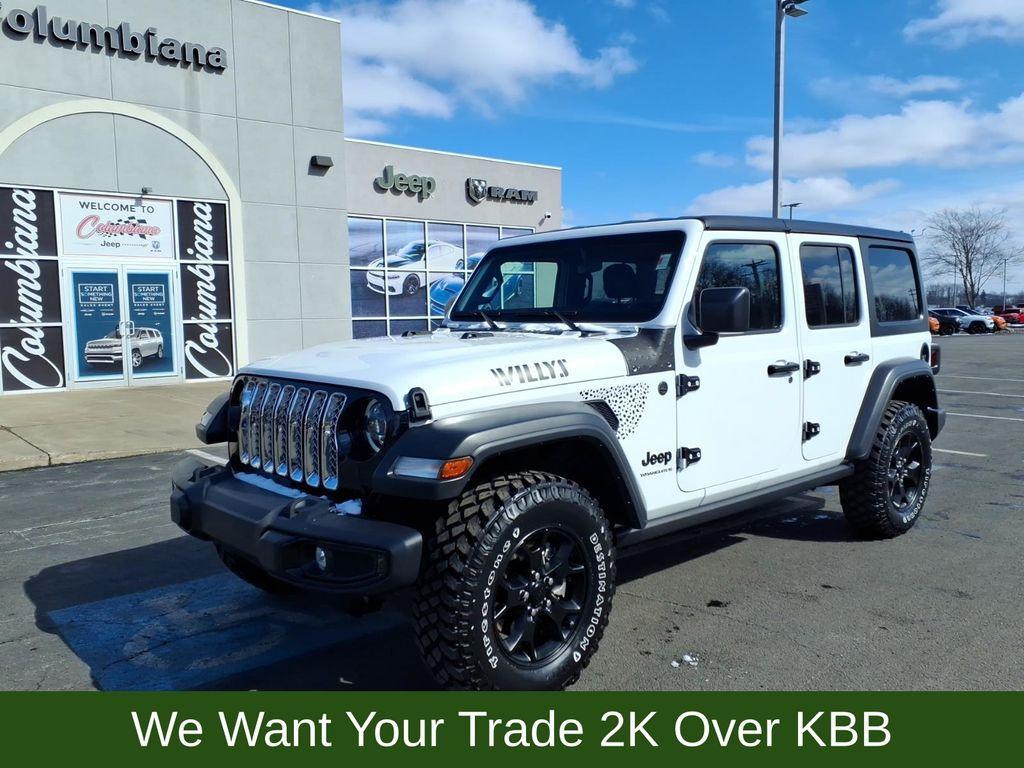 used 2023 Jeep Wrangler car, priced at $37,534