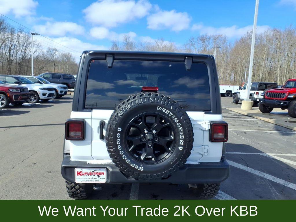 used 2023 Jeep Wrangler car, priced at $37,534