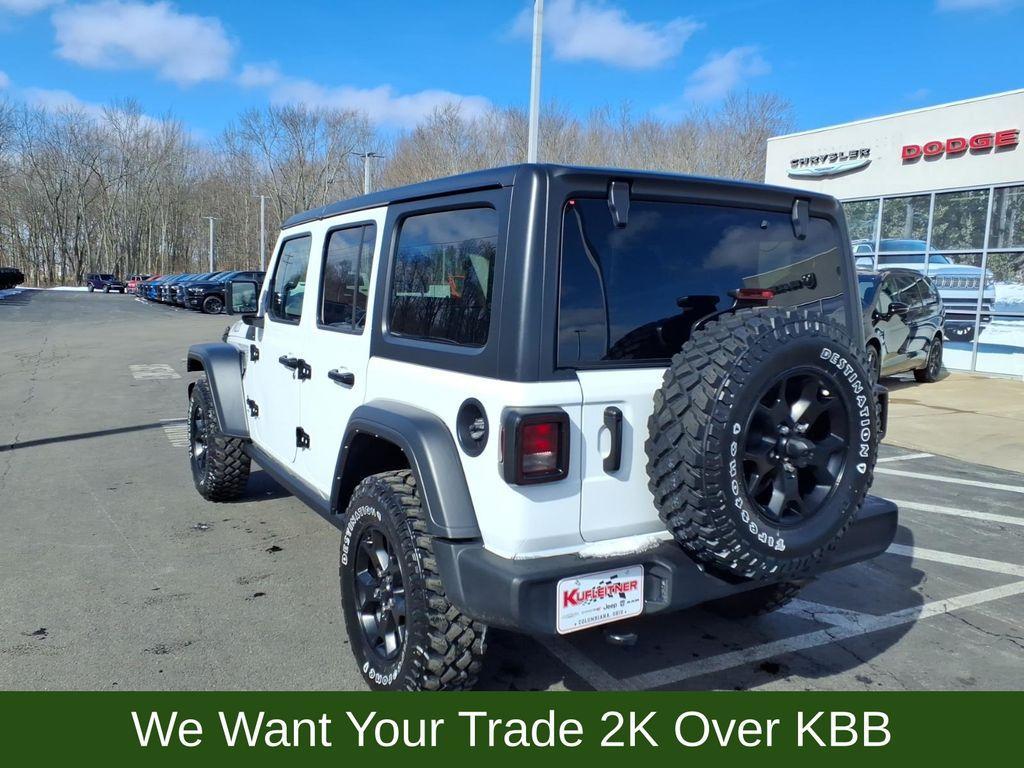 used 2023 Jeep Wrangler car, priced at $37,534