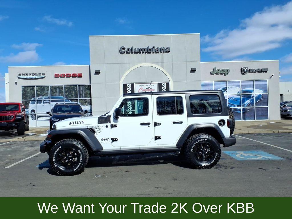 used 2023 Jeep Wrangler car, priced at $37,534